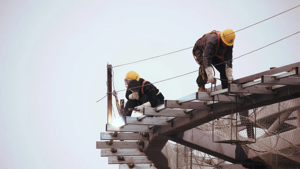 Construction site access and scaffolding — contractor and trade support